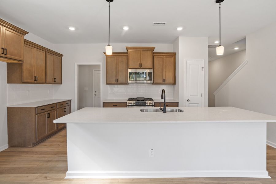 Furnished interior view inside a new home in Sweetbrier, Durham (Image 10).