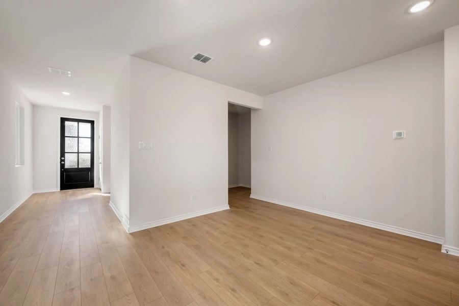 Spacious, unfurnished interior of a new home in Lariat, Liberty Hill (Image 22). Spacious, unfurnished interior of a new home in Lariat, Liberty Hill (Image 22).