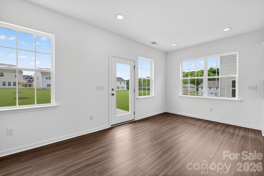 Spacious, unfurnished interior of a new home in Shannon Woods, Maiden (Image 12).