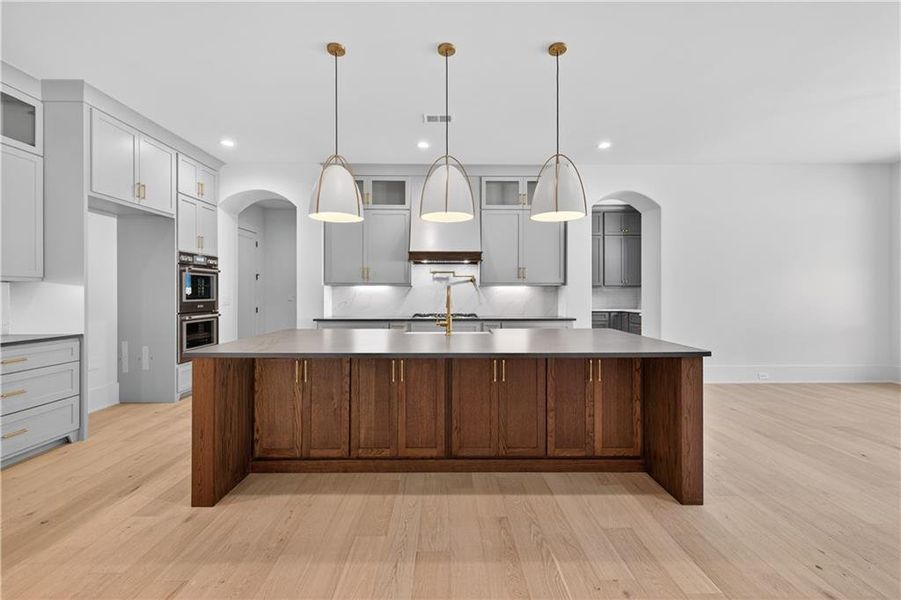 Furnished interior view inside a new home in Town Farms, Peachtree Corners (Image 39).