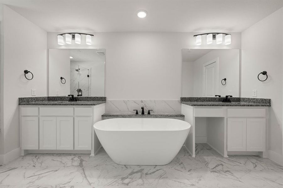 Furnished interior view inside a new home in The Abbey at Mercer Crossing, Farmers Branch (Image 16). Furnished interior view inside a new home in The Abbey at Mercer Crossing, Farmers Branch (Image 16).