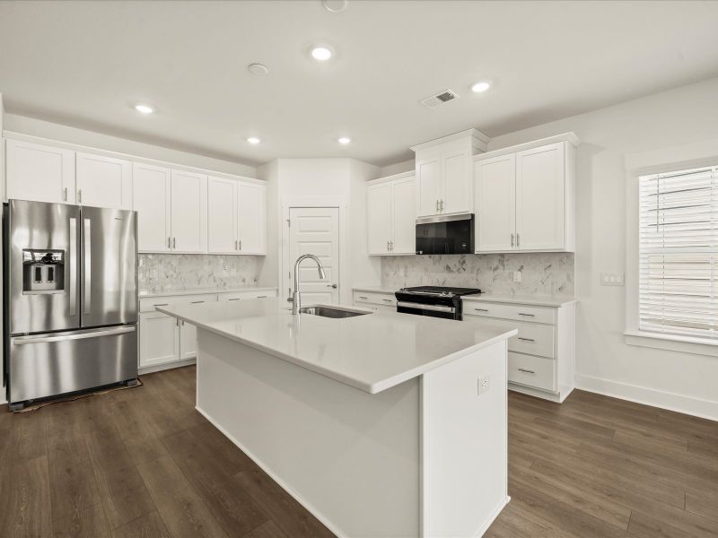 Furnished interior view inside a new home in The Coves at Lakes of Cane Bay, Summerville (Image 4).