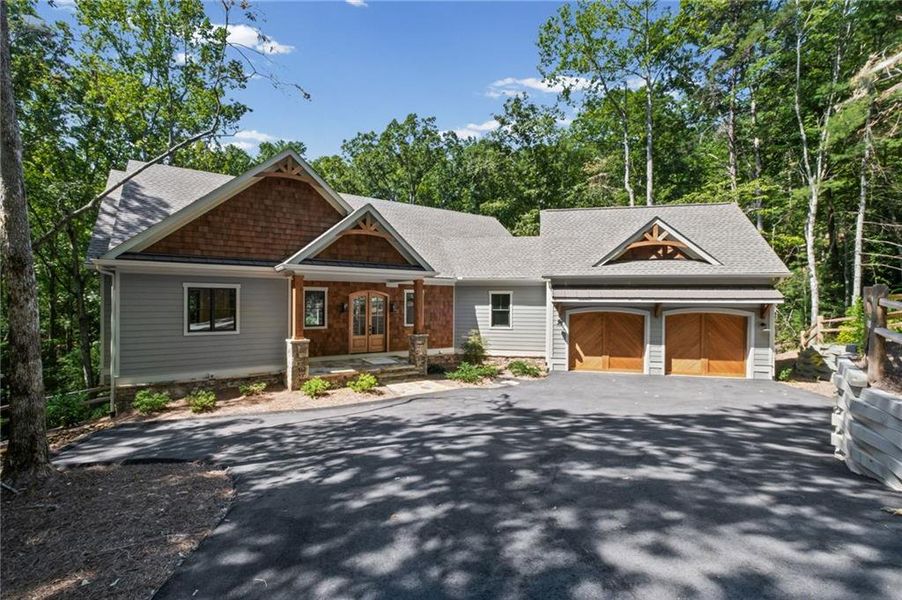 Front exterior of a new home in , Jasper, GA, highlighting curb appeal (Image 23). Front exterior of a new home in , Jasper, GA, highlighting curb appeal (Image 23).