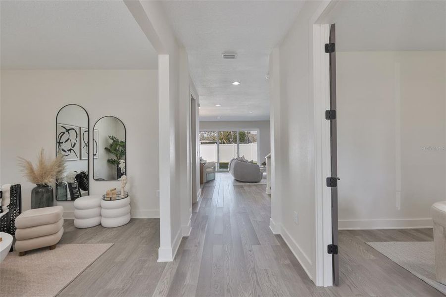 Furnished interior view inside a new home in , Tampa (Image 16).