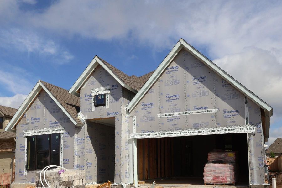 In-progress construction of a new home in , Magnolia, TX (Image 4).