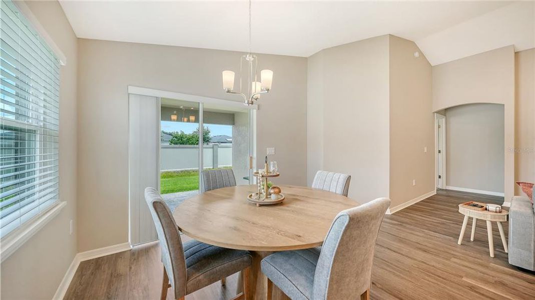 Furnished interior view inside a new home in , Palmetto (Image 17).