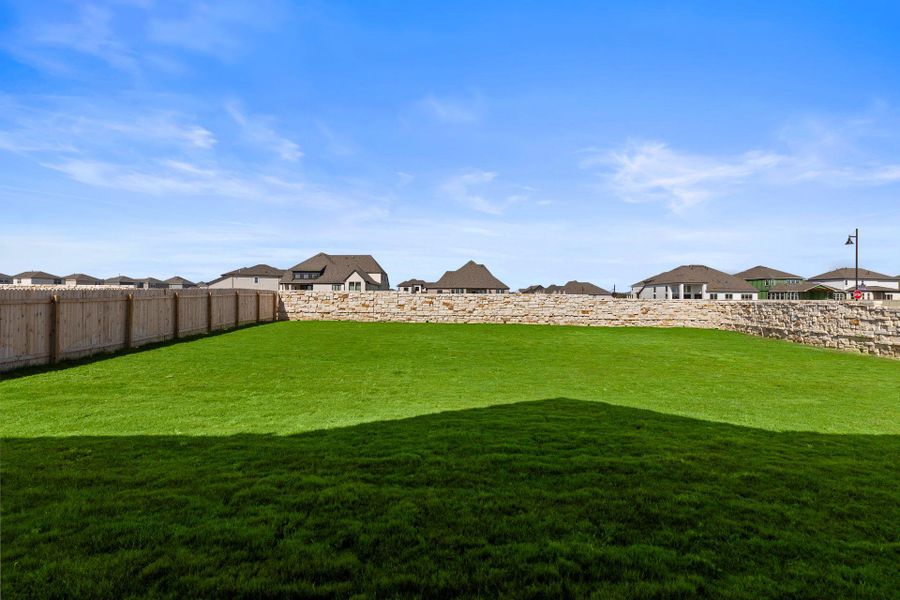 Backyard of Home Backyard of Home