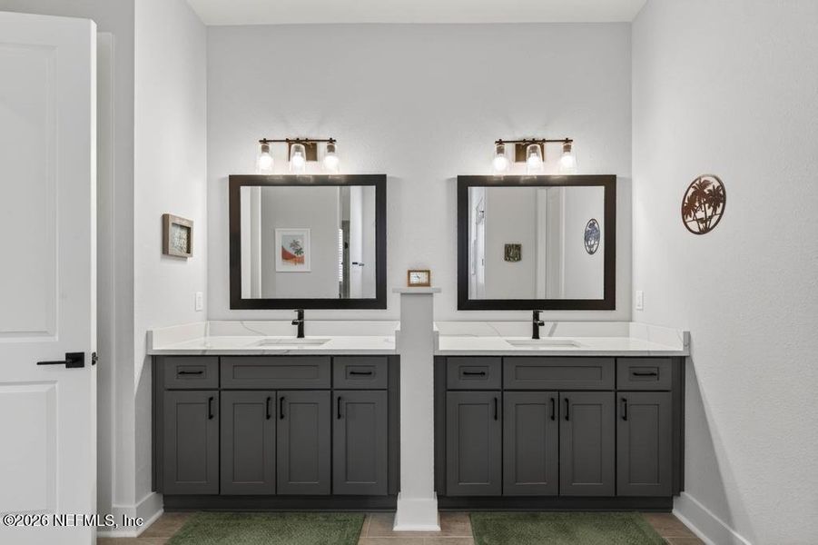 Furnished interior view inside a new home in , Hilliard (Image 15).