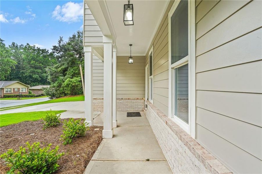 Exterior details and patio area of a home in , Stockbridge (Image 4).