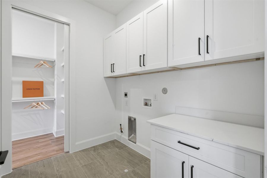 Furnished interior view inside a new home in , Houston (Image 12).