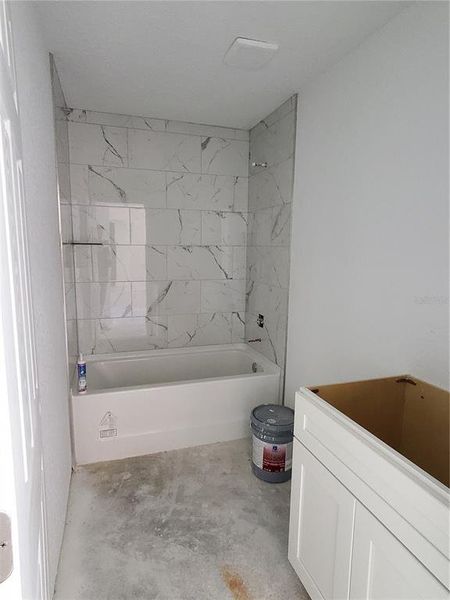 In-progress construction of a new home in , Ocklawaha, FL (Image 5).