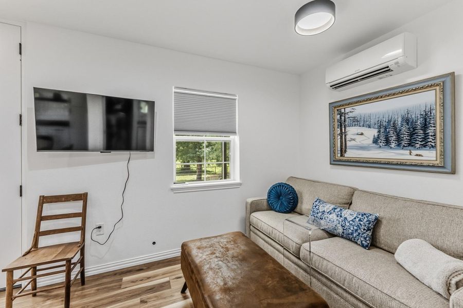 Furnished interior view inside a new home in , New Waverly (Image 7). Furnished interior view inside a new home in , New Waverly (Image 7).