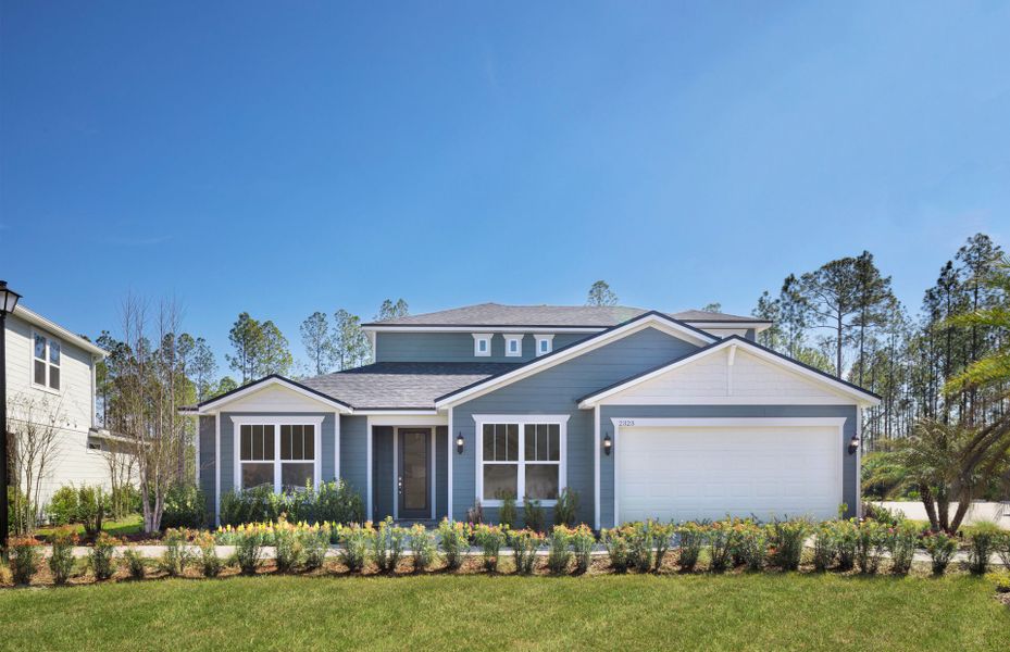 Representative exterior photo of a completed home built from the Ashby Grand by Pulte Homes in Hyland Trail, Green Cove Springs, FL (Image 25).