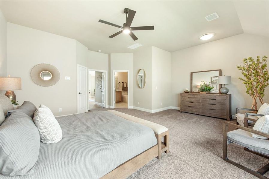 Furnished interior view inside a new home in West Crossing, Anna (Image 31). Furnished interior view inside a new home in West Crossing, Anna (Image 31).