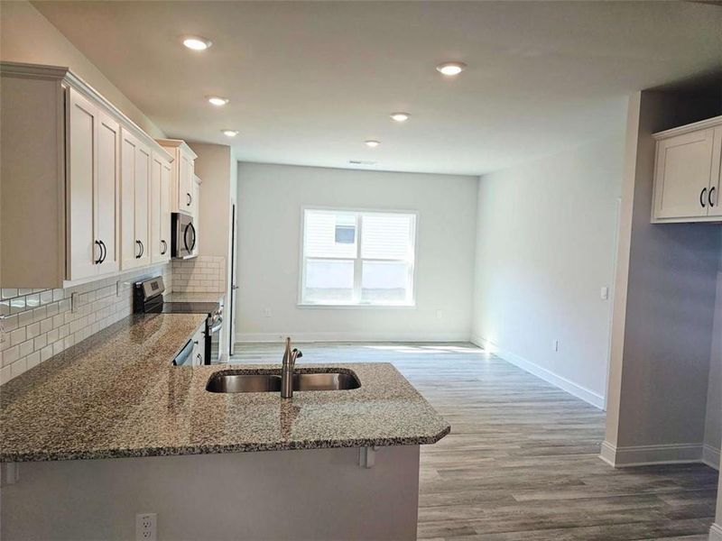 Furnished interior view inside a new home in Scarlett Place, Bowdon (Image 3).