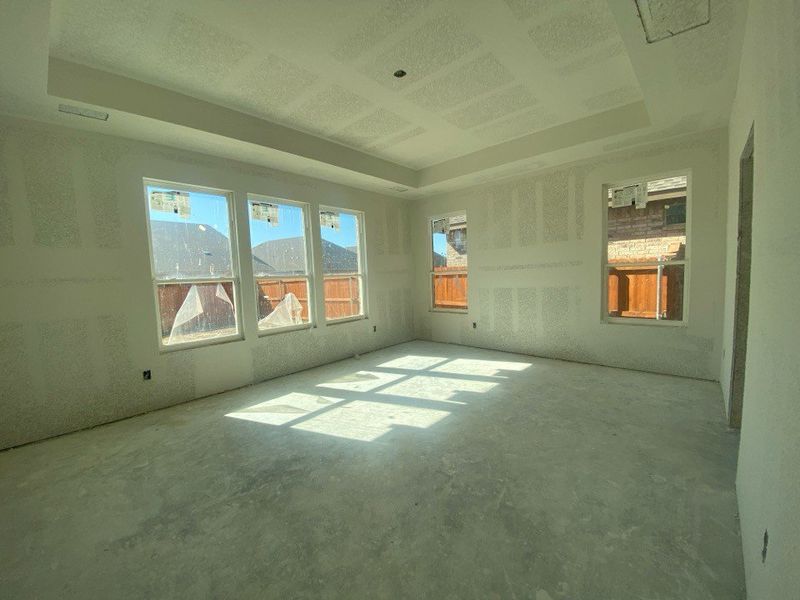 In-progress construction of a new home in Morningstar, Aledo, TX (Image 8). In-progress construction of a new home in Morningstar, Aledo, TX (Image 8).