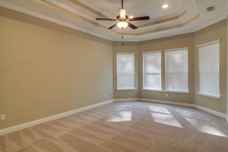 Representative unfurnished interior of a home built from the Lena by Riverside Homes in Hidden Creek at SilverLeaf 70' Series, St. Augustine (Image 22).