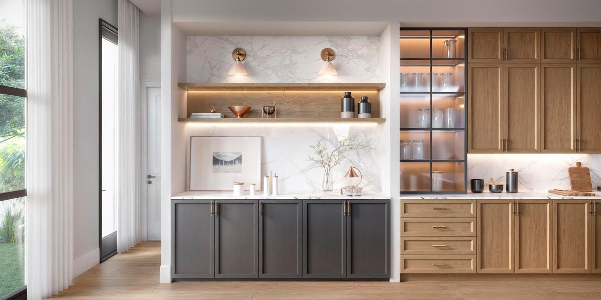 Furnished interior view inside a new home in , Boca Raton (Image 20).