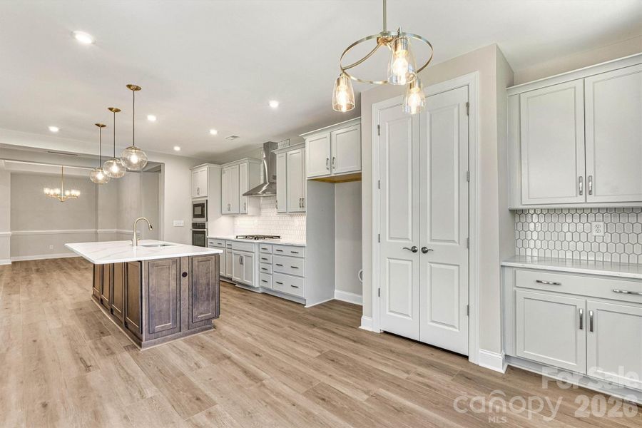 Furnished interior view inside a new home in , Charlotte (Image 5).