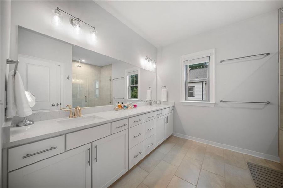 Furnished interior view inside a new home in Parkside at Mason Mill, Decatur (Image 15).