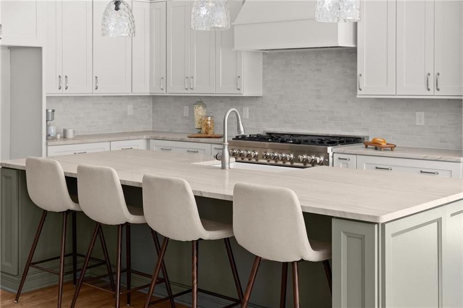 Furnished interior view inside a new home in , Gainesville (Image 16).