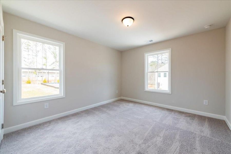 Spacious, unfurnished interior of a new home in Cherokee Township, Acworth (Image 35). Spacious, unfurnished interior of a new home in Cherokee Township, Acworth (Image 35).