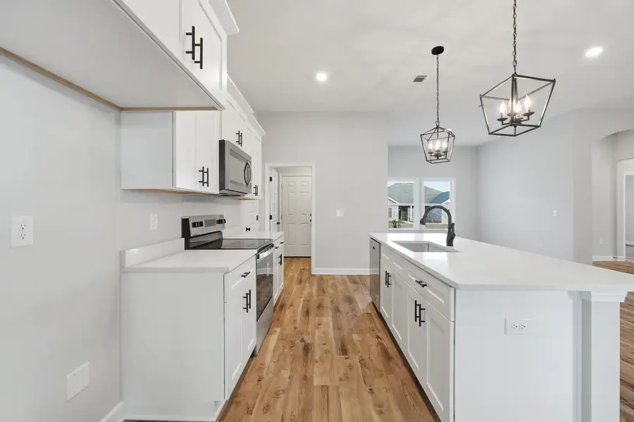 Furnished interior view inside a new home in , Crestview (Image 5).