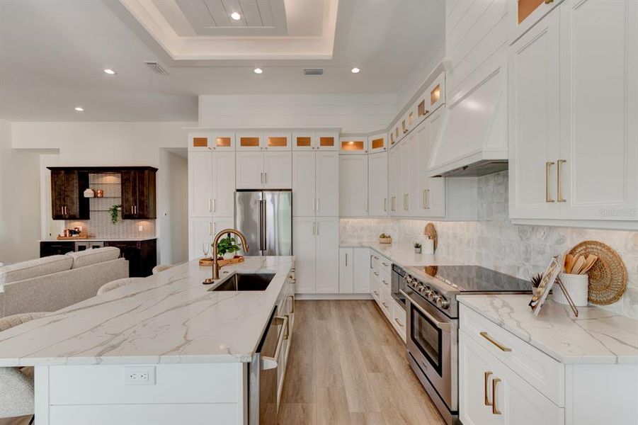 Furnished interior view inside a new home in , New Smyrna Beach (Image 9).