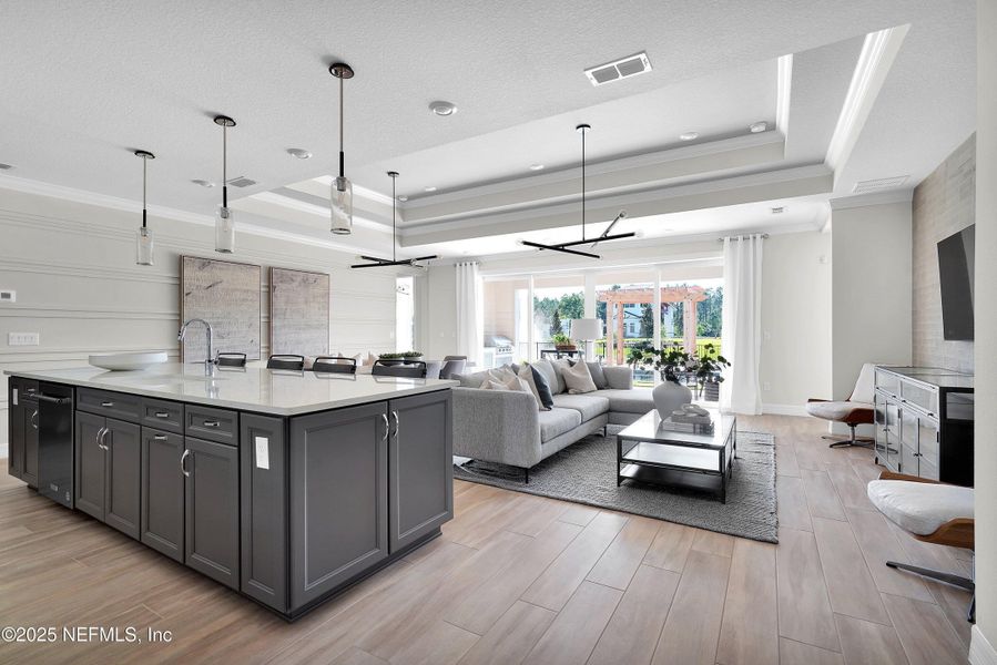 Furnished interior view inside a new home in Del Webb Saint Johns, St. Johns (Image 13).