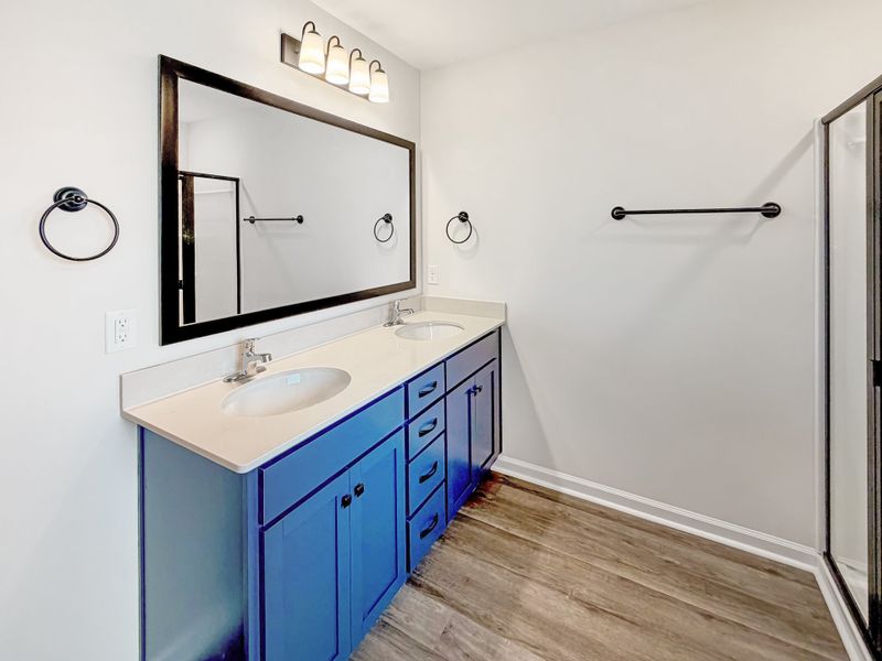 Furnished interior view inside a new home in Tranquil South, Hinesville (Image 8).