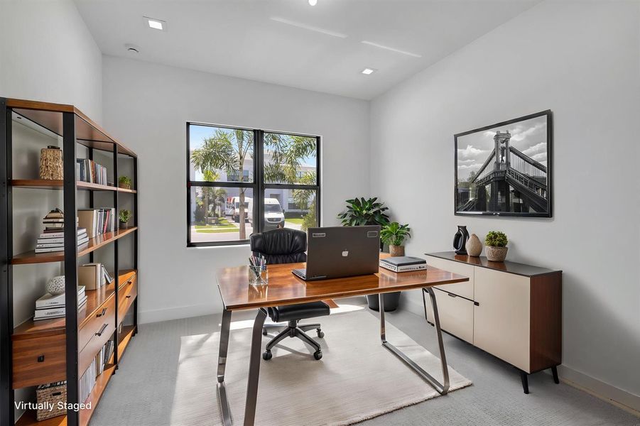 Office space downstairs Office space downstairs