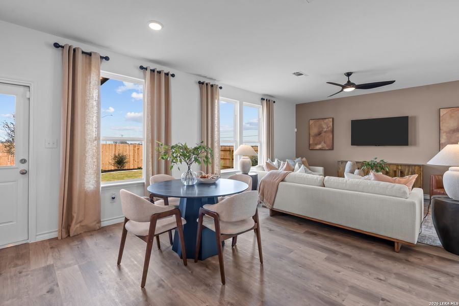 Furnished interior view inside a new home in Dove Song, Marion (Image 20).