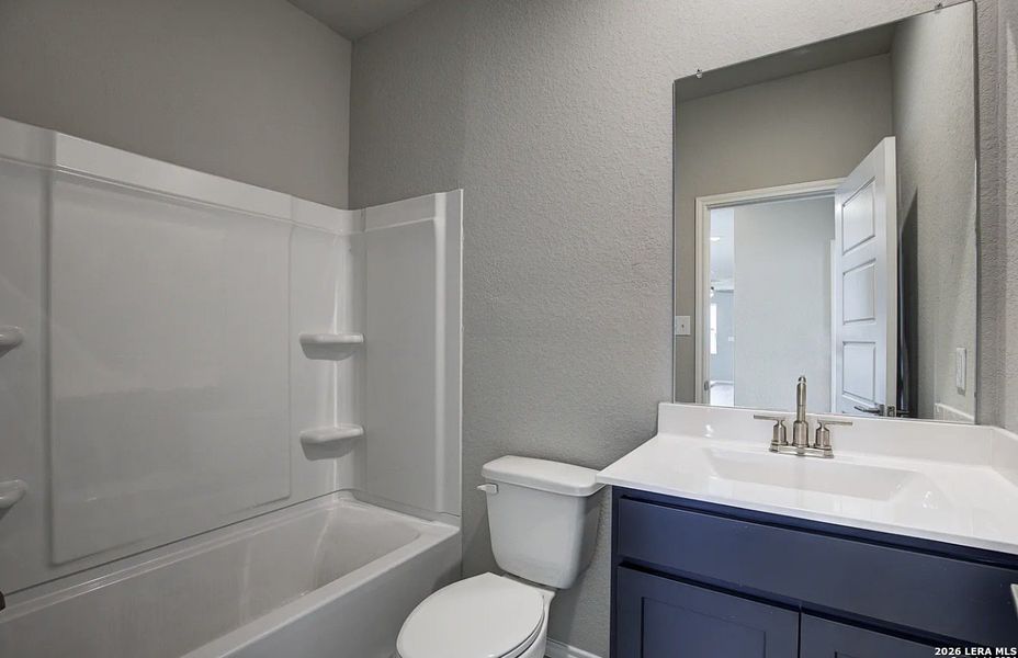 Furnished interior view inside a new home in Applewhite Meadows, San Antonio (Image 5). Furnished interior view inside a new home in Applewhite Meadows, San Antonio (Image 5).