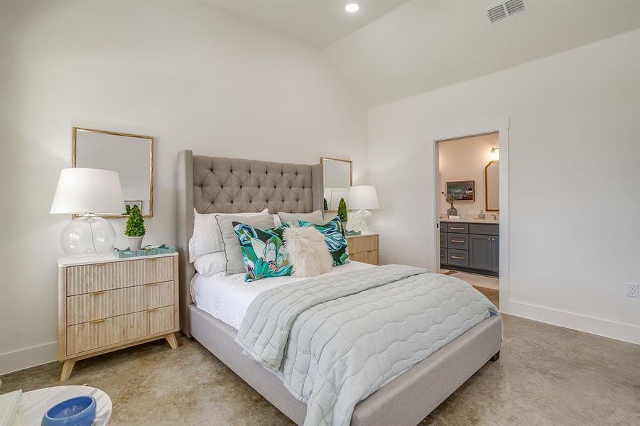 Furnished interior view inside a new home in , Granbury (Image 27).