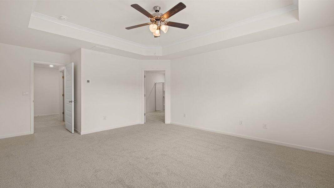 Spacious, unfurnished interior of a new home in Independence Villas and Townhomes, Loganville (Image 21). Spacious, unfurnished interior of a new home in Independence Villas and Townhomes, Loganville (Image 21).
