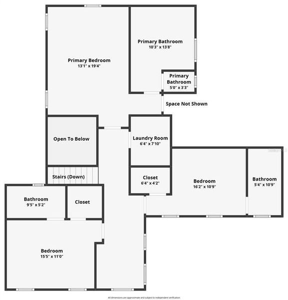 2D floor plan layout of this home in , Tampa, FL (Image 6).