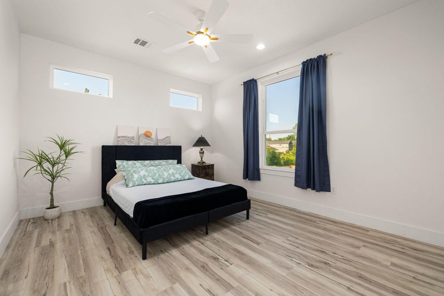 Furnished interior view inside a new home in , Houston (Image 17).