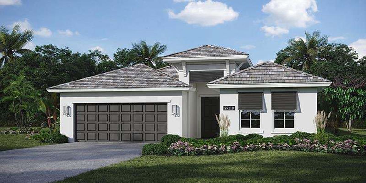 2D floor plan layout for the Palomar by GHO Homes in Lake Park at Tradition, Port St. Lucie, FL (Image 38). 2D floor plan layout for the Palomar by GHO Homes in Lake Park at Tradition, Port St. Lucie, FL (Image 38).