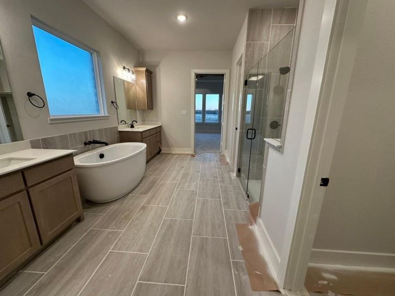 Furnished interior view inside a new home in Fannin Ranch, Leonard (Image 6). Furnished interior view inside a new home in Fannin Ranch, Leonard (Image 6).