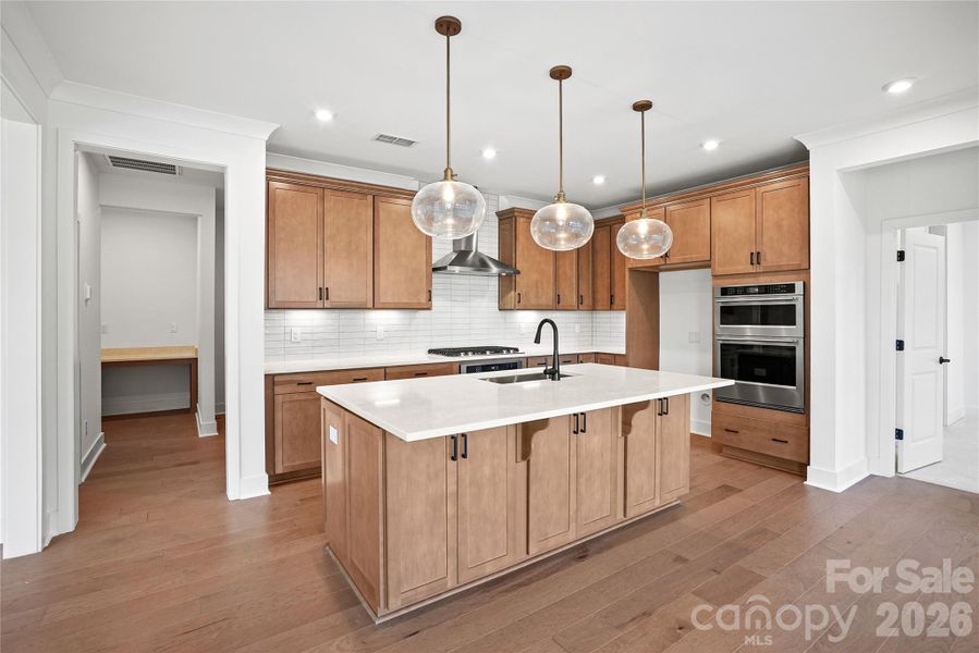 Furnished interior view inside a new home in Parkside Crossing, Charlotte (Image 11).