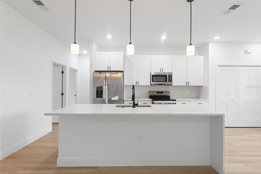 Furnished interior view inside a new home in , Ocala (Image 10).
