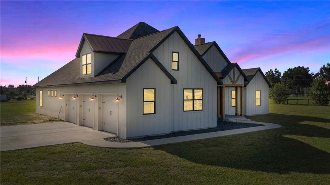 Front exterior of a new home in , Belleview, FL, highlighting curb appeal (Image 30).