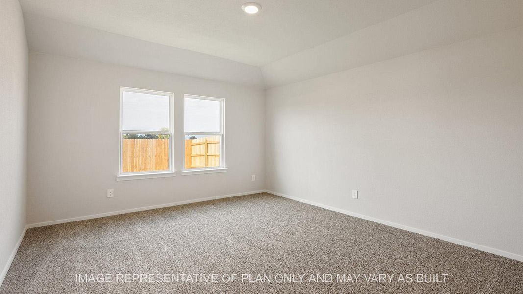 Spacious, unfurnished interior of a new home in Midtown Reserve, College Station (Image 13).