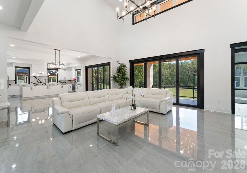 Furnished interior view inside a new home in , Statesville (Image 13).
