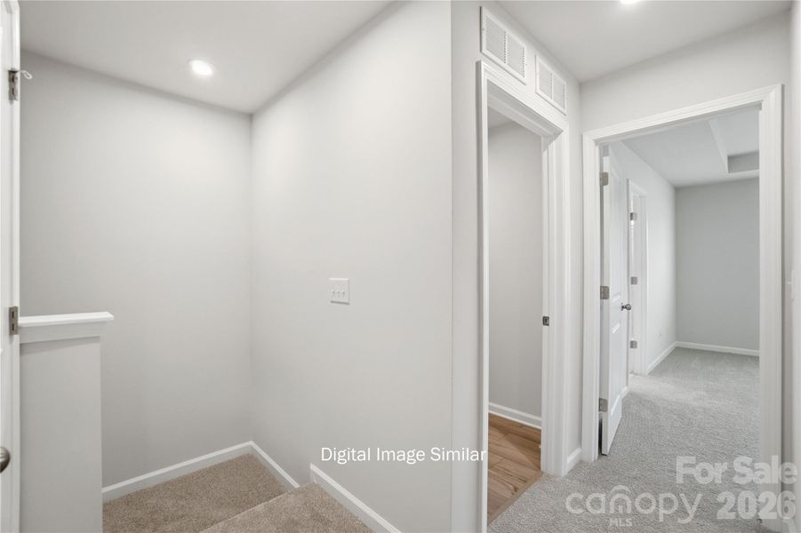 Spacious, unfurnished interior of a new home in Bailey Run, Charlotte (Image 12).