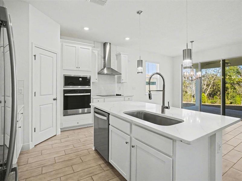 Furnished interior view inside a new home in Hills of Minneola, Minneola (Image 7). Furnished interior view inside a new home in Hills of Minneola, Minneola (Image 7).