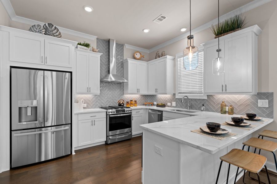 Representative furnished interior of a home built from the The Castleberry by The Providence Group in Palisades Single Family, Cumming (Image 16).