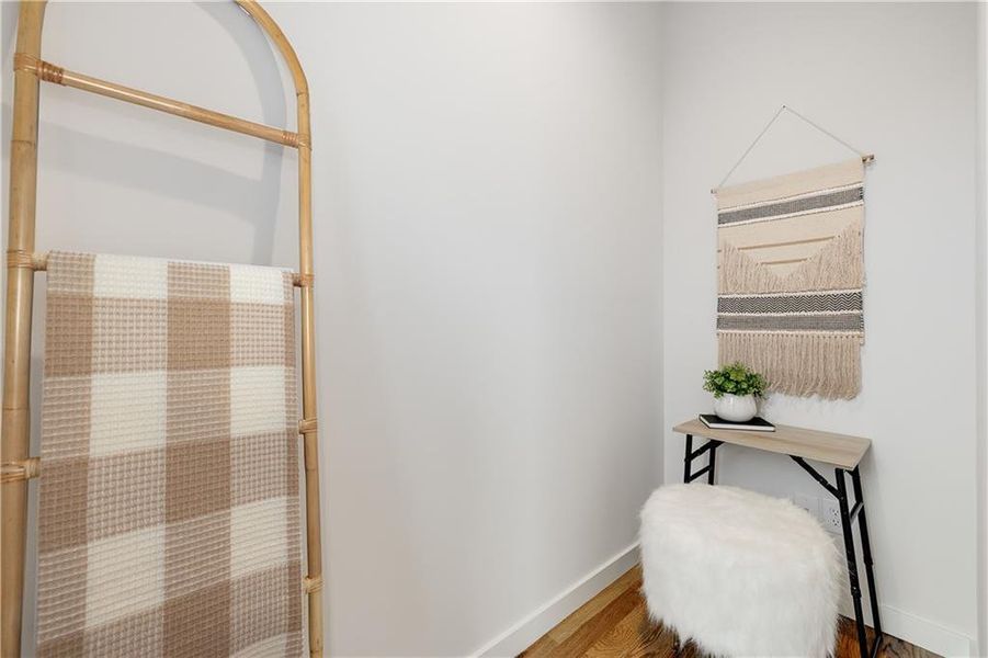 Furnished interior view inside a new home in Ten 5 Summerhill, Atlanta (Image 15).