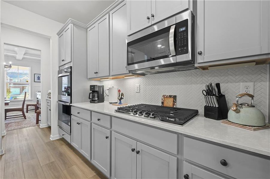 Furnished interior view inside a new home in , Atlanta (Image 29).
