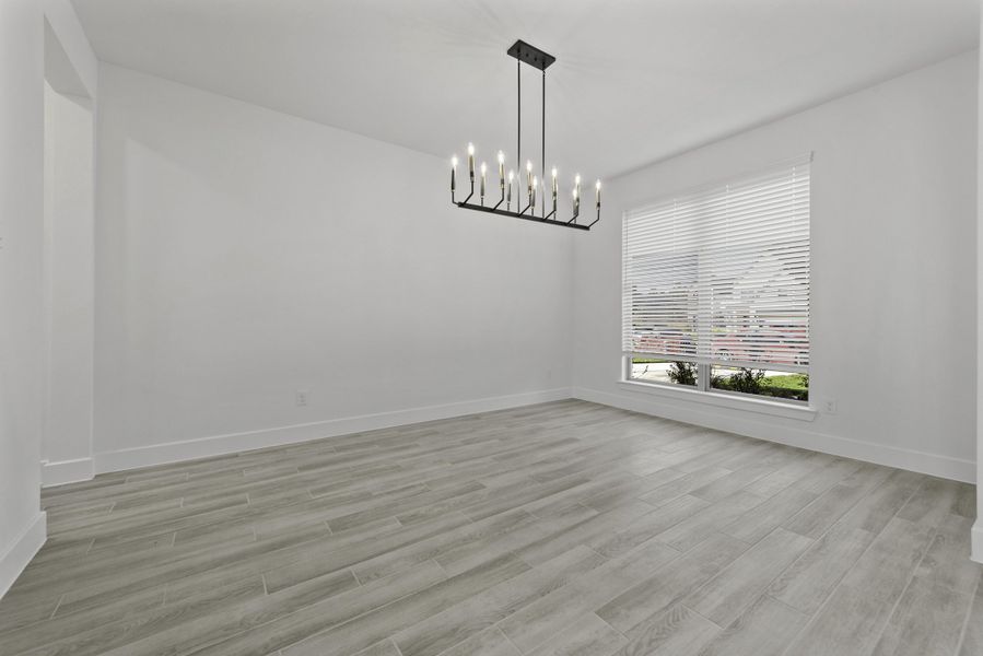 Representative unfurnished interior of a home built from the The Milton III by Westin Homes in Kresston, Montgomery (Image 10).